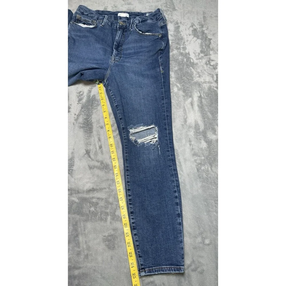 Good American womens jeans sz 15 premium slim premium NWOT high rise MSRP $135 - Picture 6 of 8